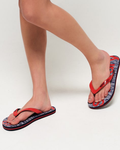 Superdry Textured Slip-On Flip-Flops