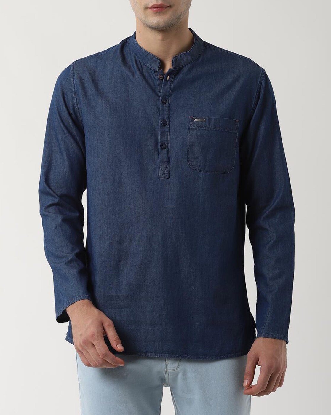 peter england short kurta