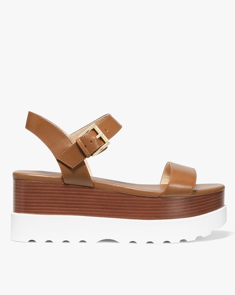 michael kors flatform sandals