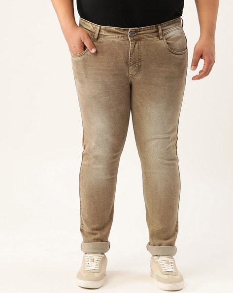 Buy Brown Jeans for Men by FEVER Online