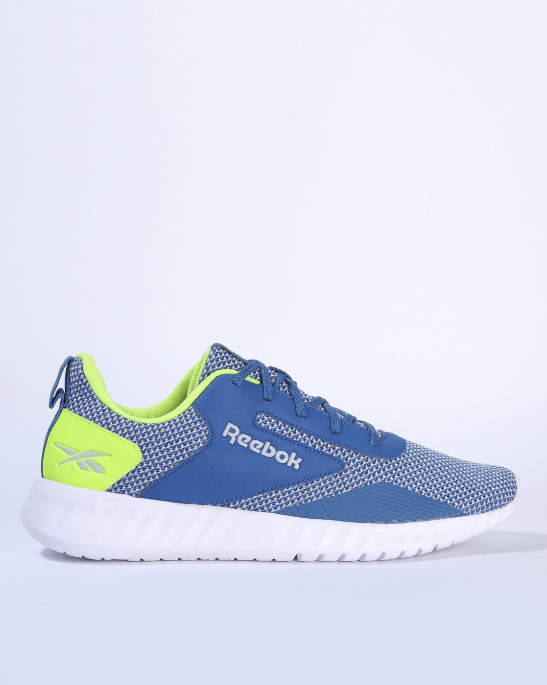 reebok blue running shoes