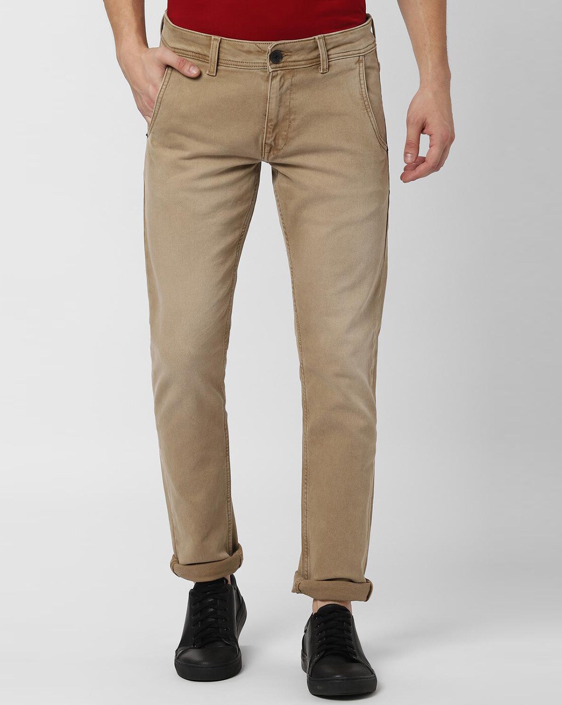 beige jeans mens skinny