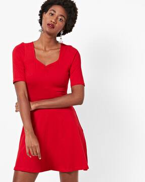 cotton skater dress