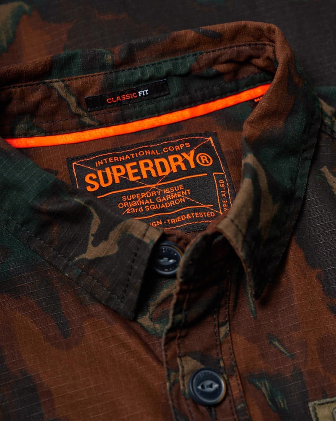 Military Storm Regular Fit Shirt