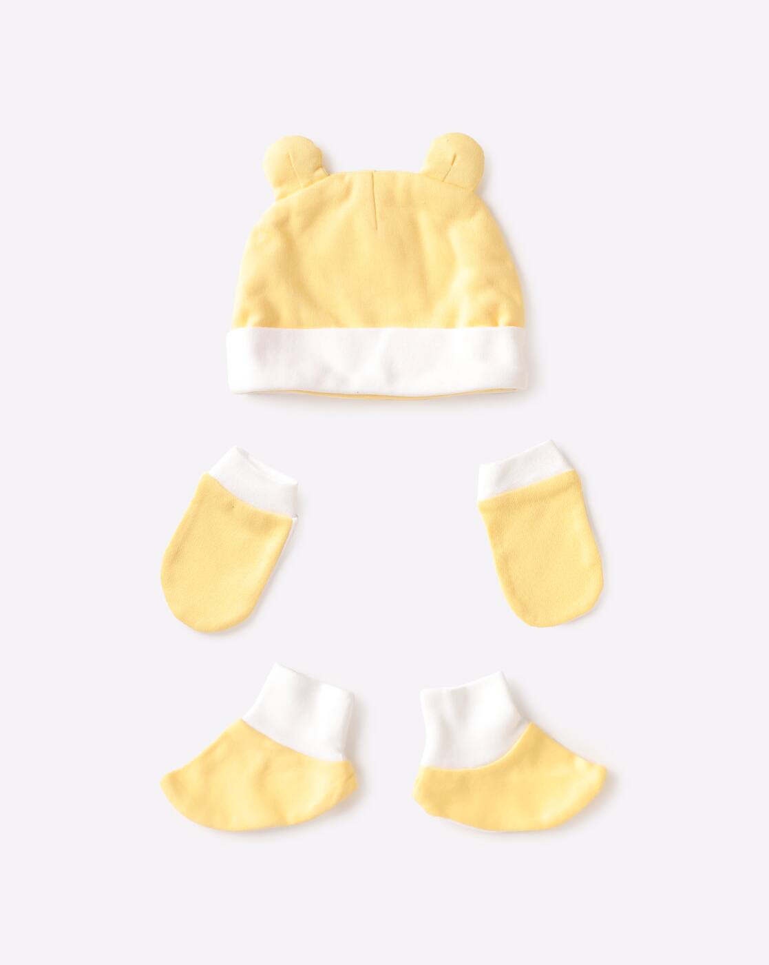 cap mitten bootie set