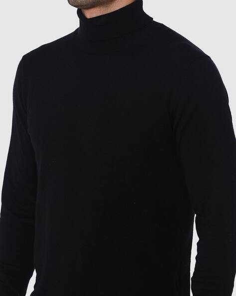 full neck collar t shirt