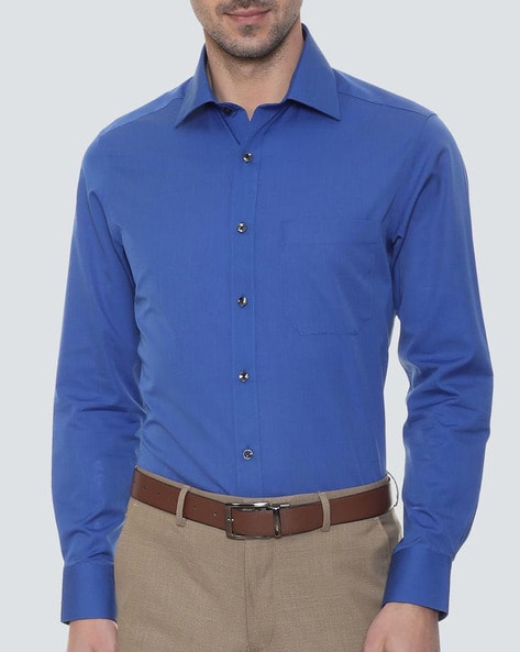 Buy Blue Shirts for Men by LOUIS PHILIPPE Online 