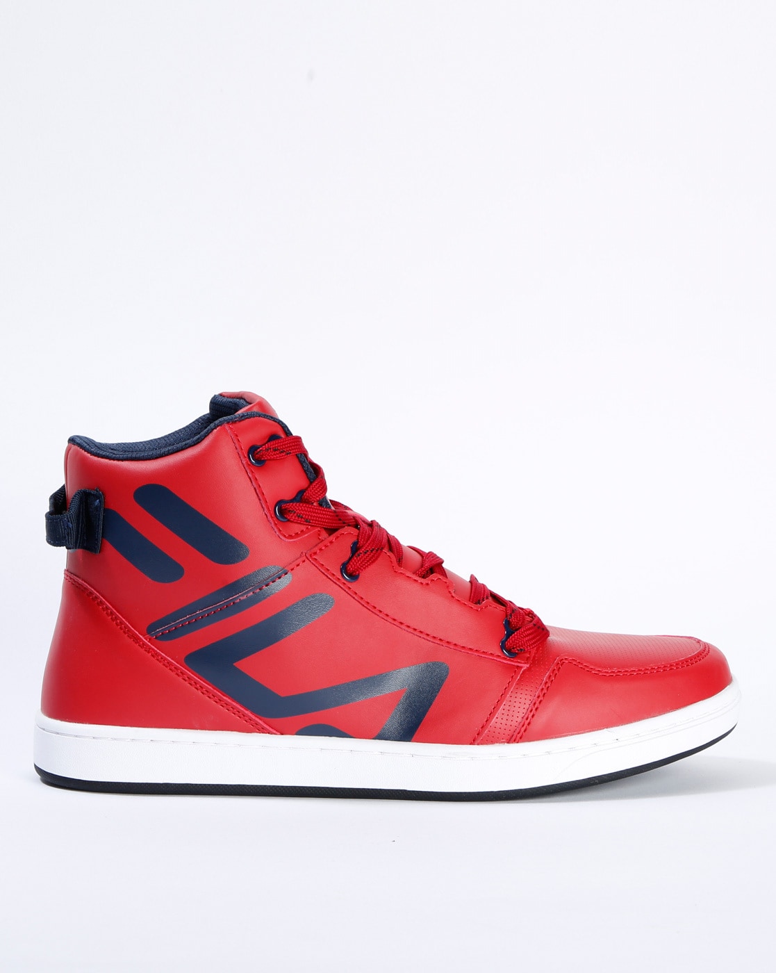 men red fila shoes