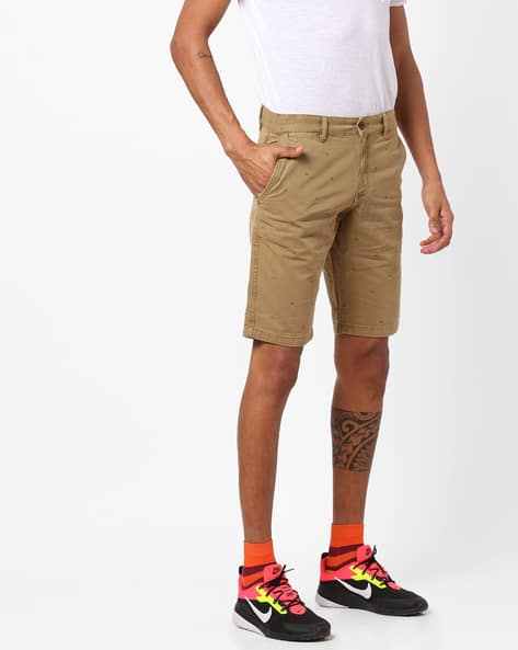 Buy Khaki Shorts 3/4ths for Men by Celio Online