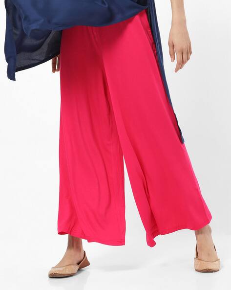 go colors flared palazzo