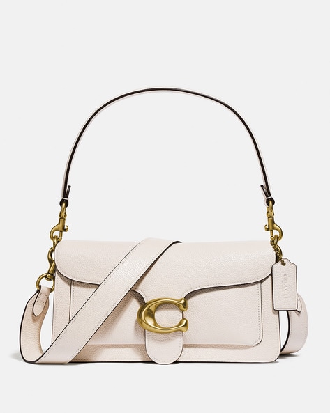 Buy Coach Tabby 26 Sling Bag with Detachable Strap | Off-White Color Women  | AJIO LUXE