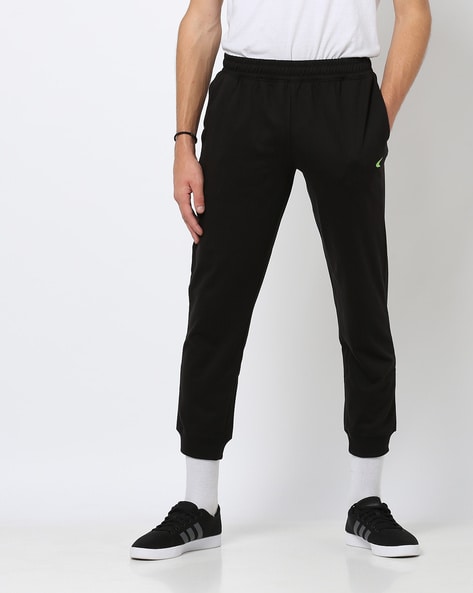 black joggers with pockets