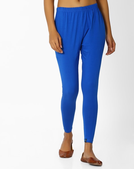 Buy Blue Leggings for Women by AVAASA MIX N' MATCH Online