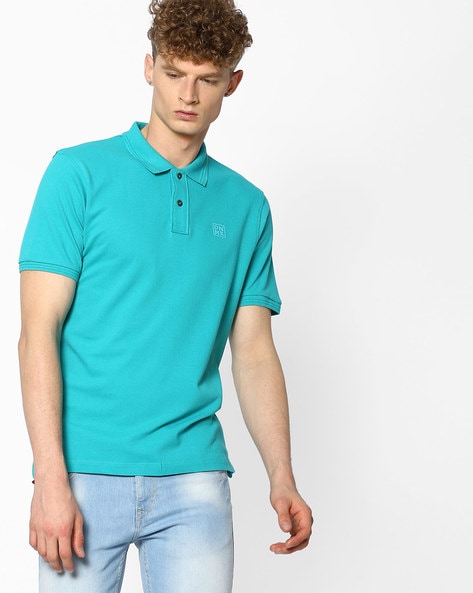 Buy Turquoise Blue Tshirts for Men by DNMX Online