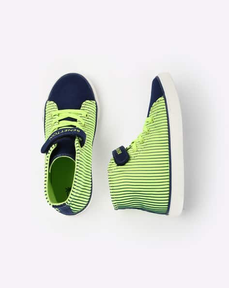 united colors of benetton green sneakers