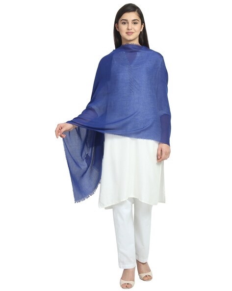 Stole with Frayed Hem Price in India