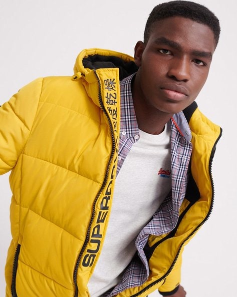 Superdry EVEREST - Winter coat - mustard yellow/yellow - Zalando.de