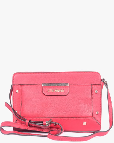 red steve madden bag