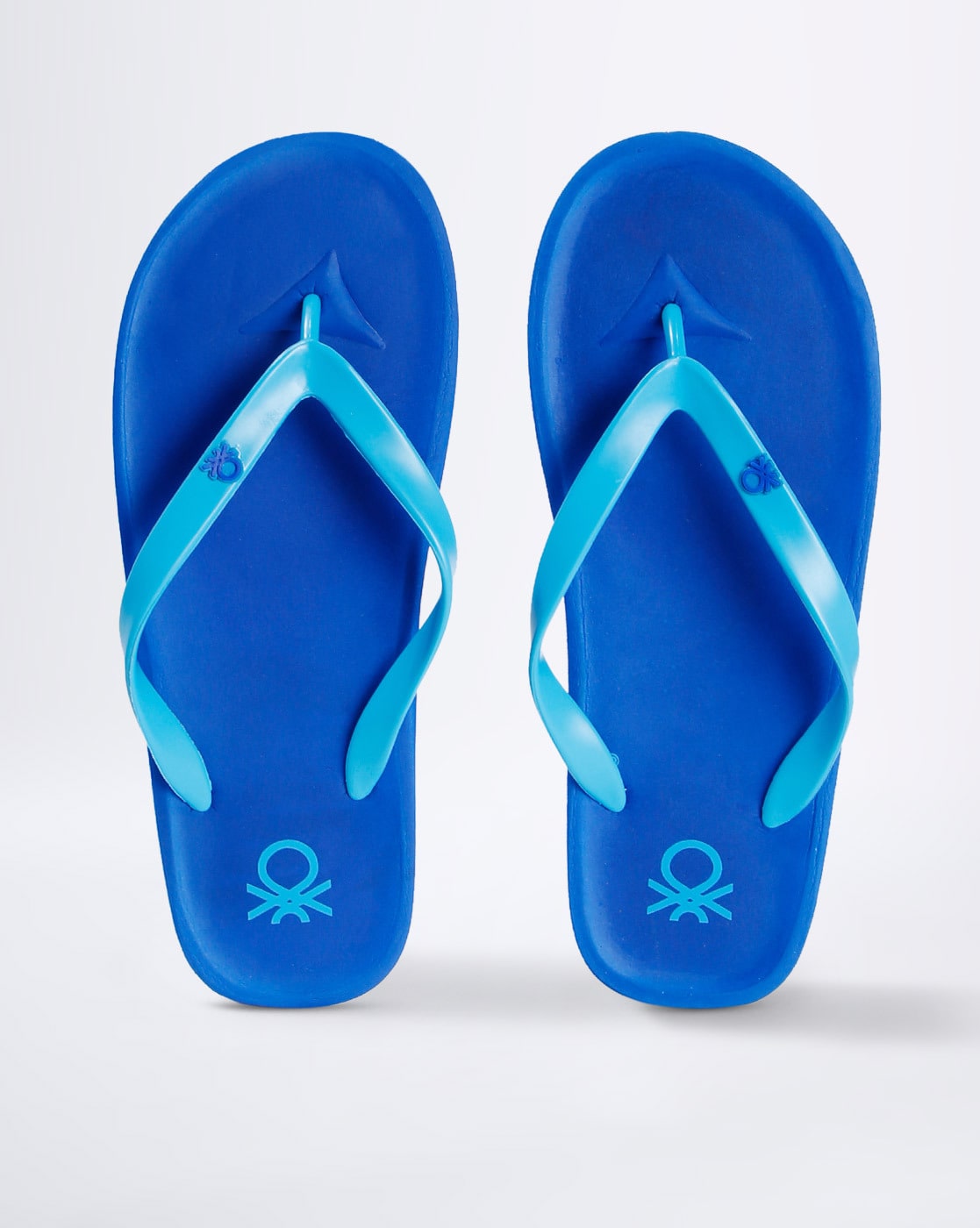 royal blue flip flops