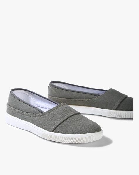 canvas slip ons for women