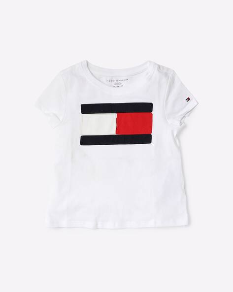 tommy hilfiger white t shirt girl