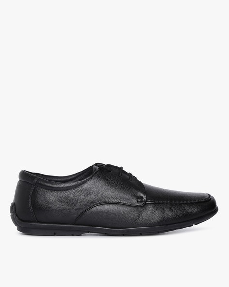 Egoss Textured Derby Formal Shoes