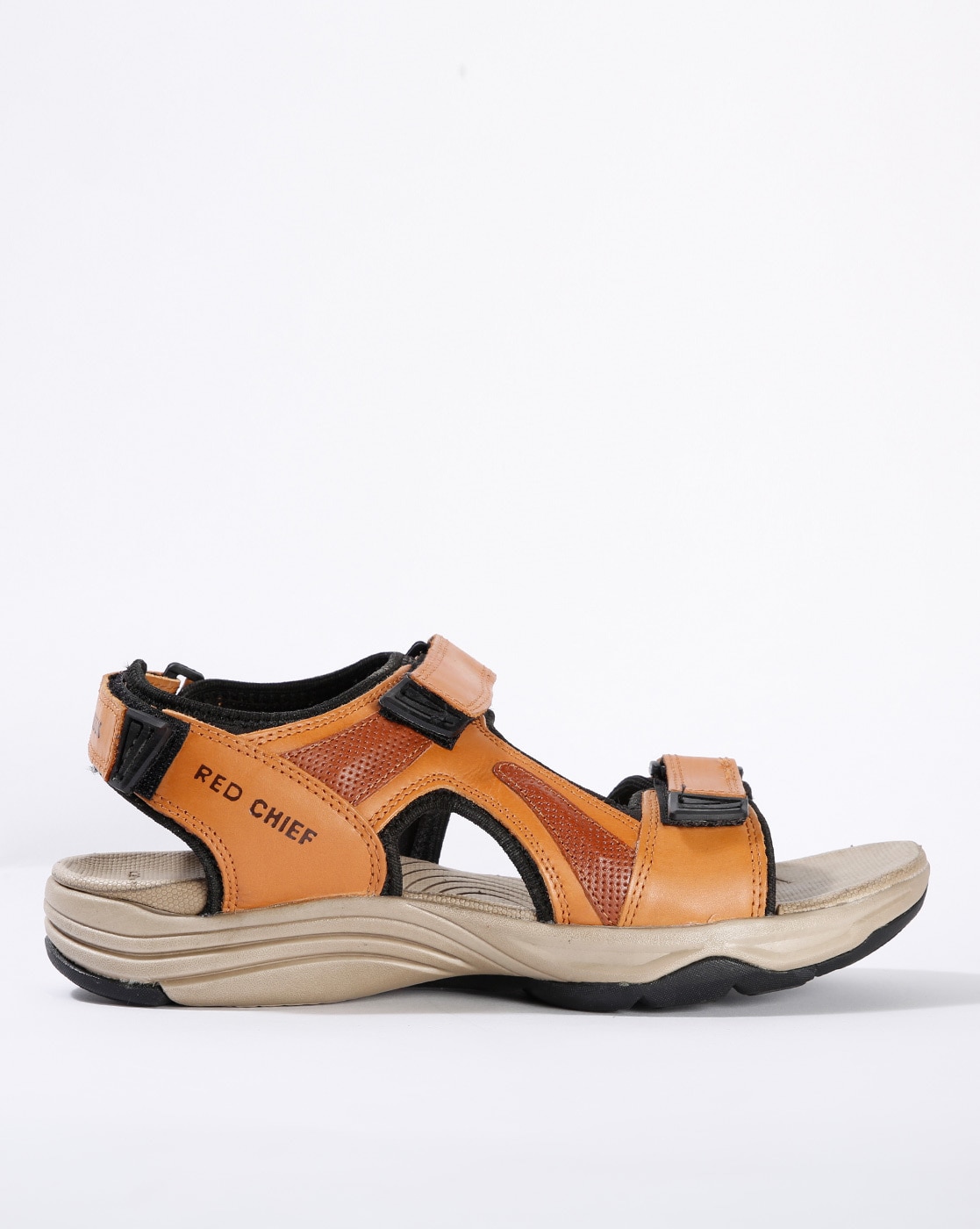 red chief leather sandals