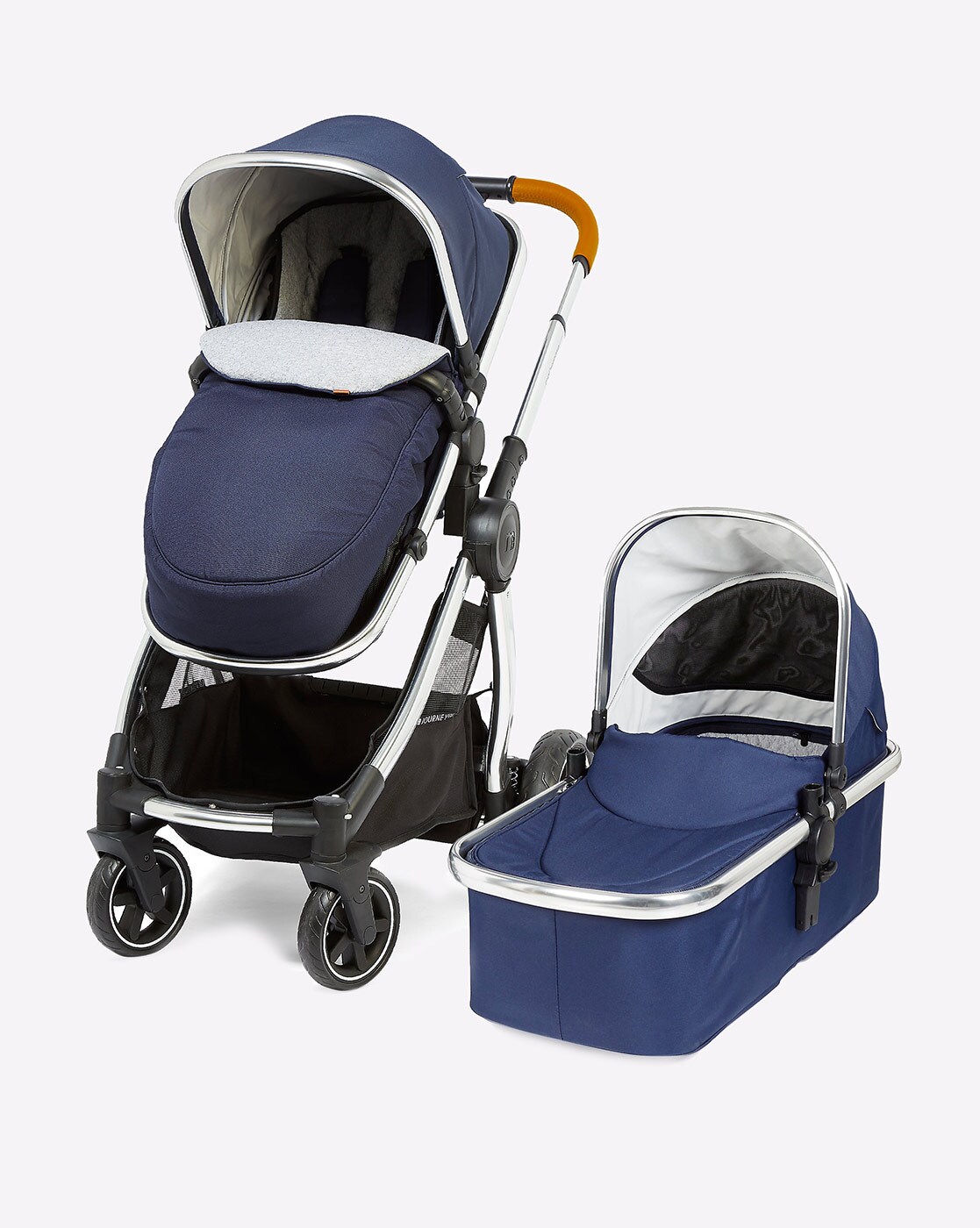 mothercare blue stroller