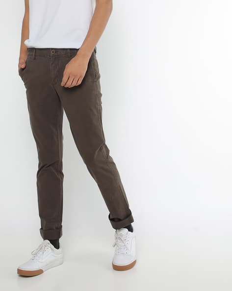 chinos without belt loops