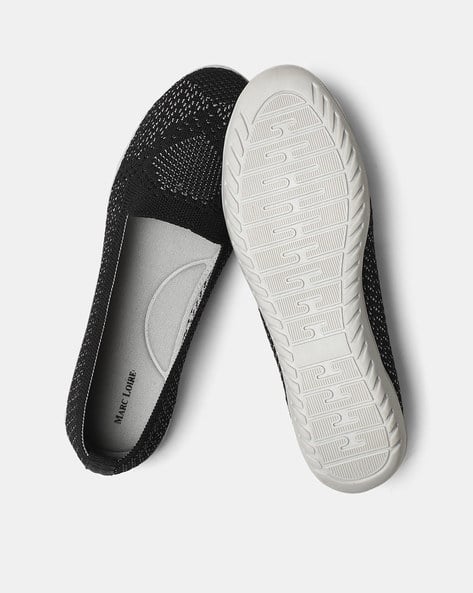 Textured Ballerina Flat Shoes (Image - 3)