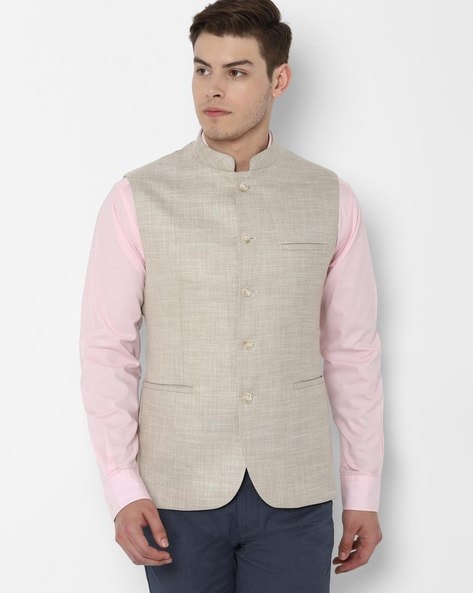 Allen solly nehru on sale jacket