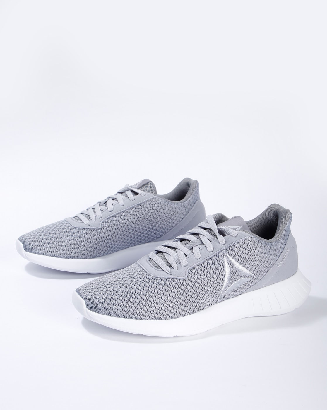 reebok running shoes grey