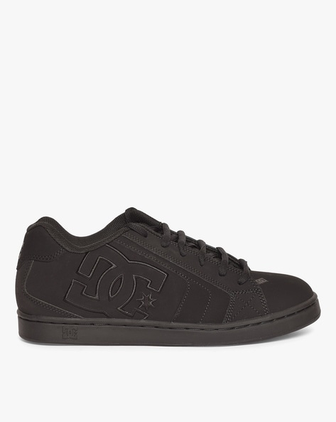 Men's black sales dc skate shoes