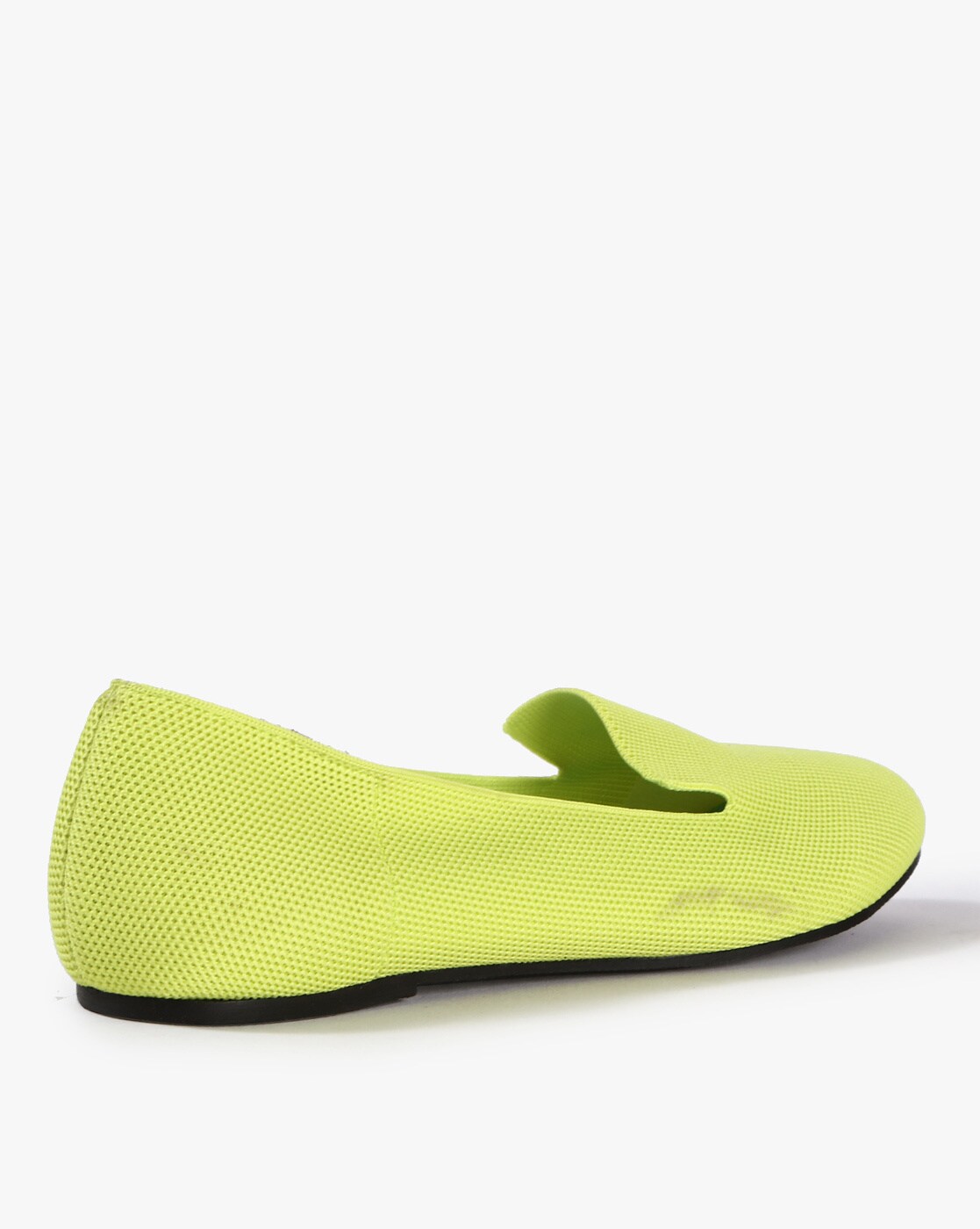 lime green flat shoes