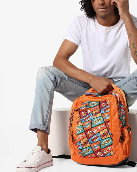 Buy Orange Backpacks for Men by Skybags Online