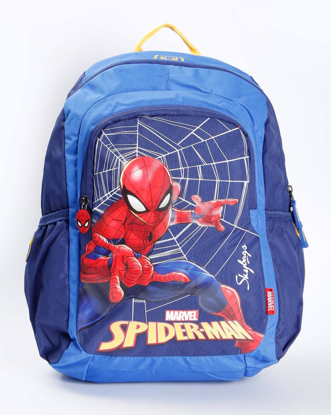 skybags spiderman backpack