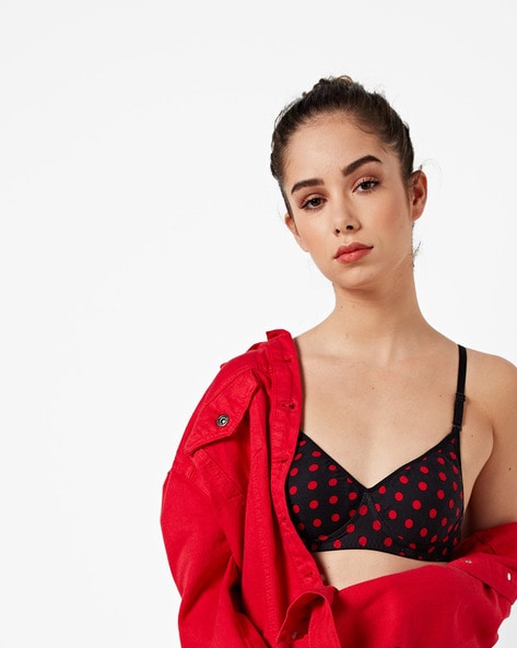 Buy Black & Red Bras for Women by Tweens Online