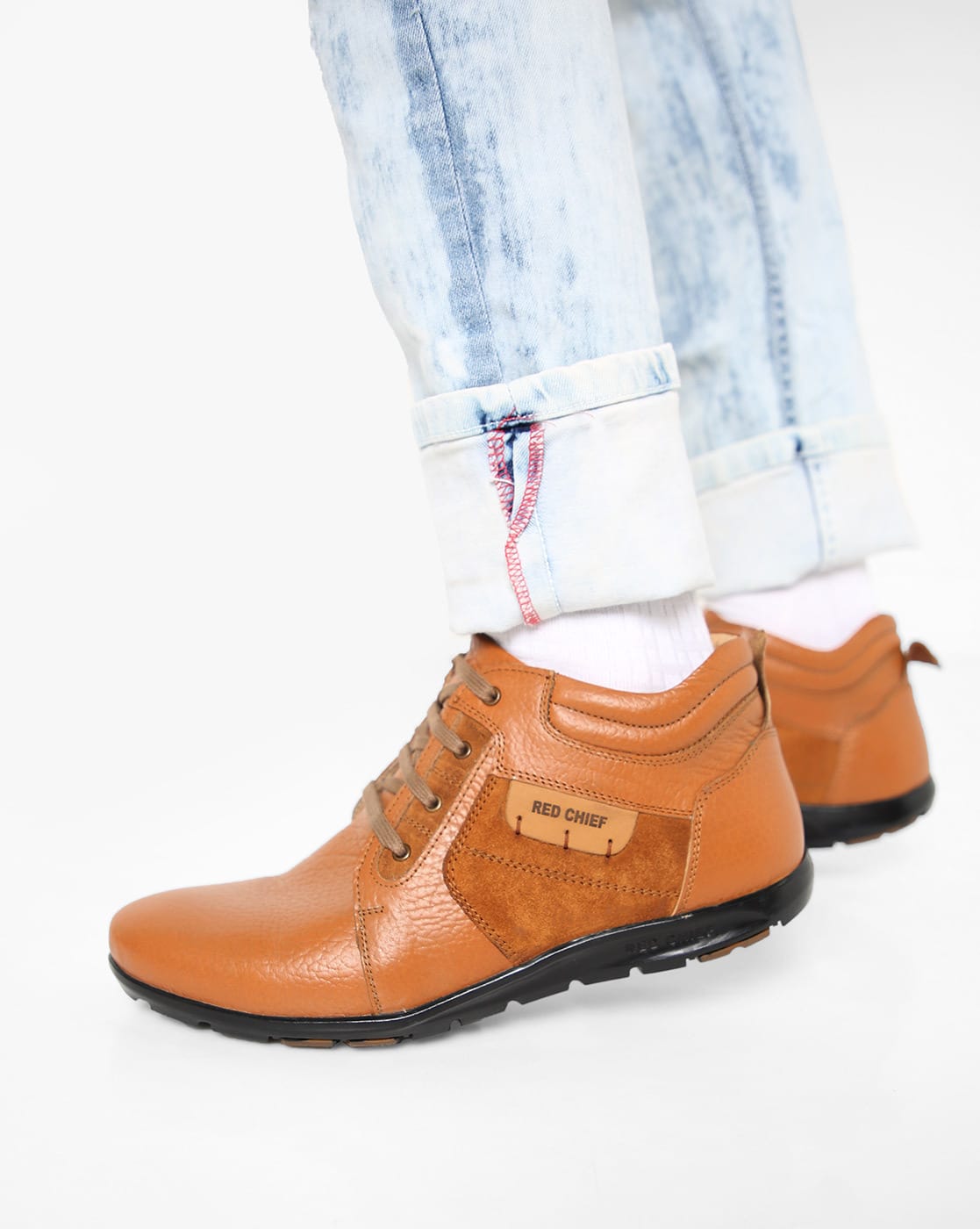 Buy Brown Casual Shoes for Men by RED 