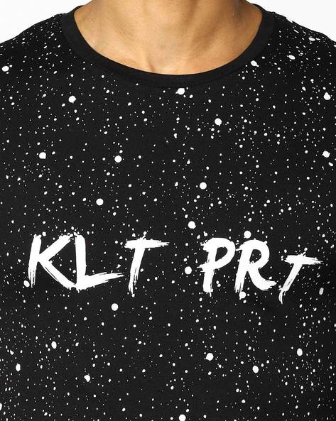 Buy Black Tshirts for Men by KULTPRIT Online