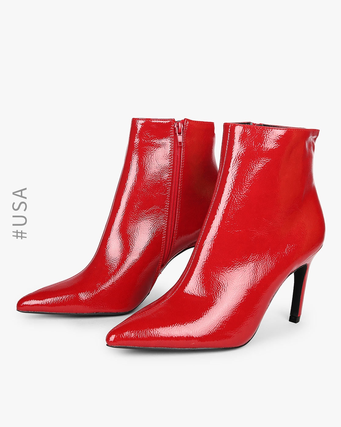 Sale > womens red leather boots > in stock