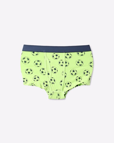 10pk Football Print Briefs