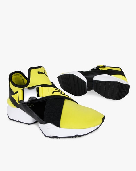 Puma slip hot sale ons women yellow