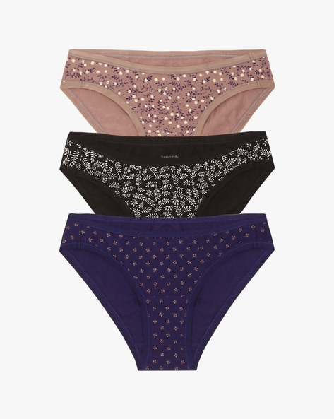 Assorted 3-Pack Lace Hipster Panties