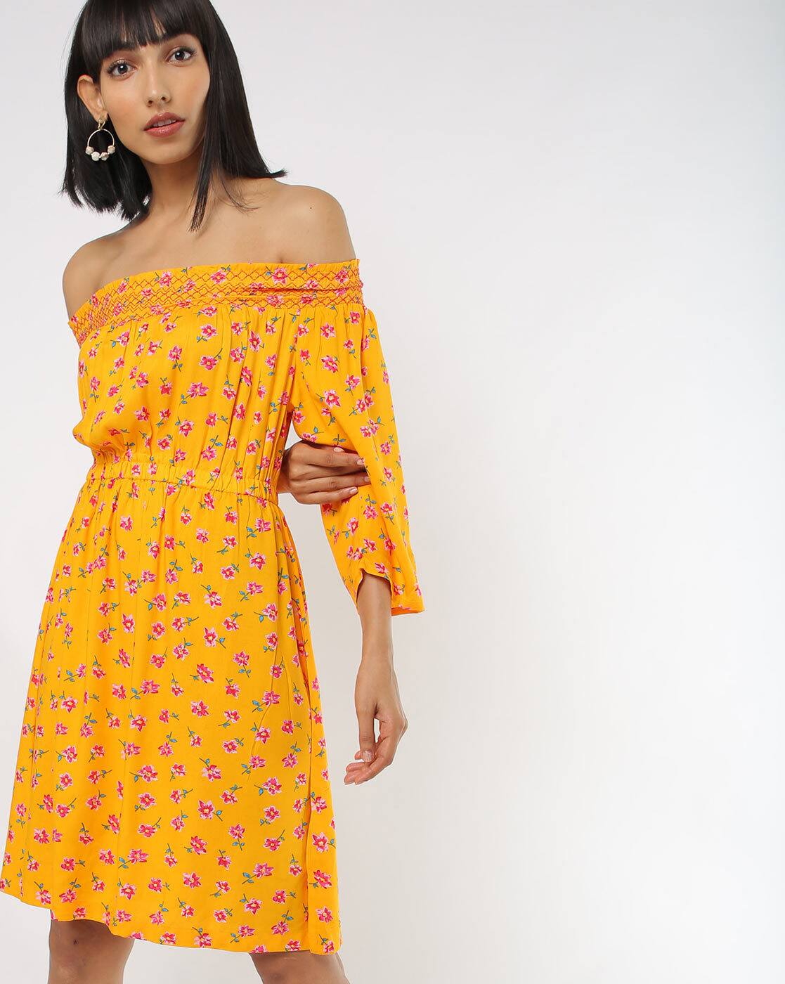 pretty yellow dresses