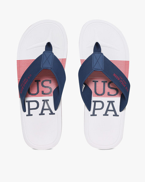 us polo assn slippers