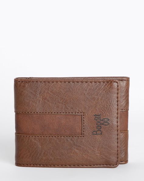 Buy Baggit Men Brown Solid Two Fold Wallet - Wallets for Men 2434899 |  Myntra