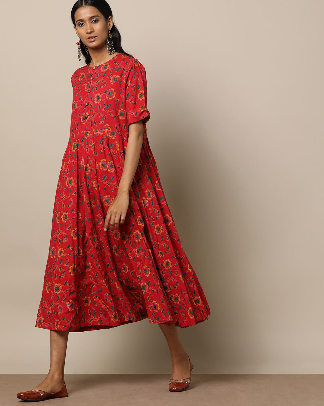 Buy Rust Dresses for Women by RITU KUMAR Online | Ajio.com