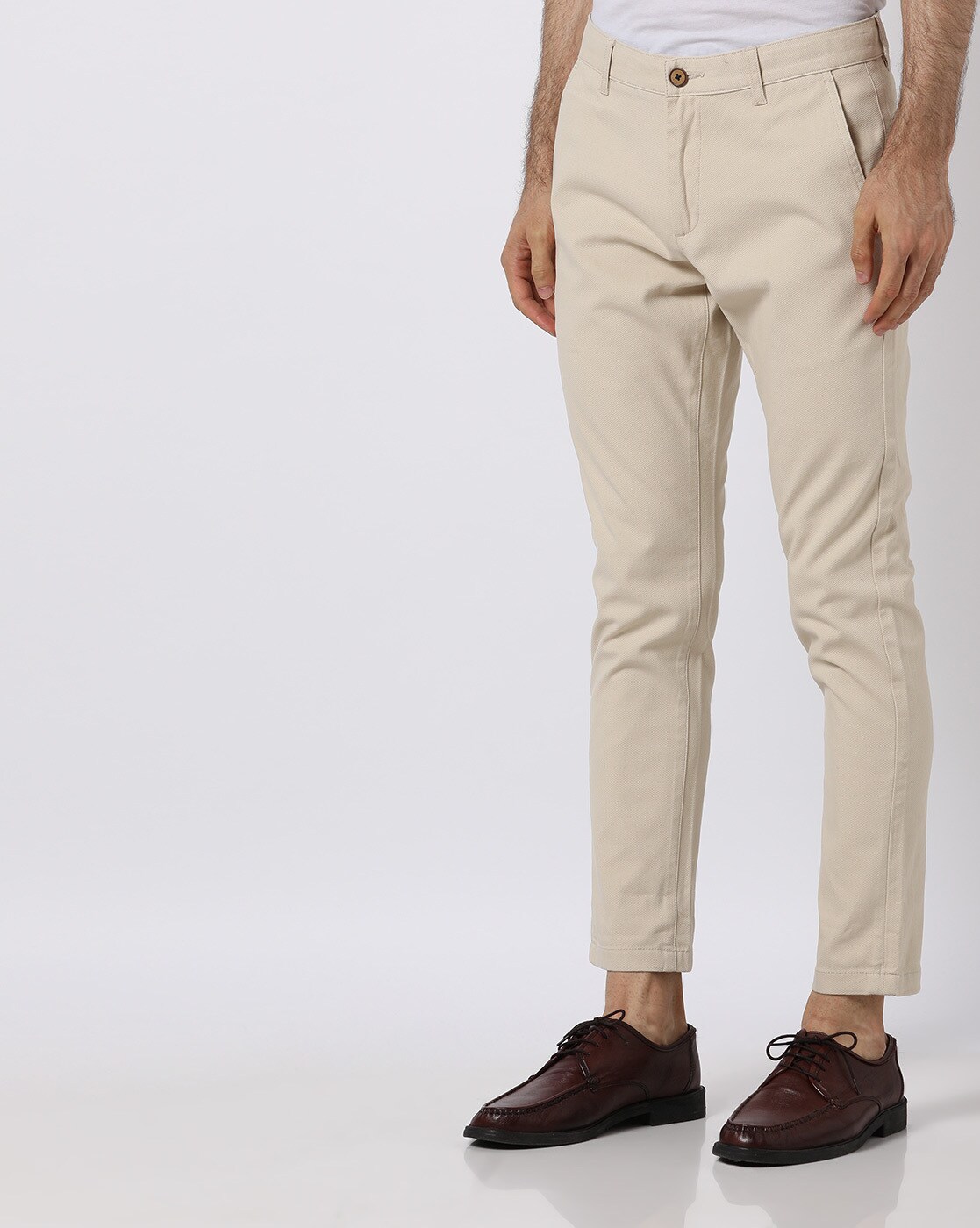 mens cropped chino pants