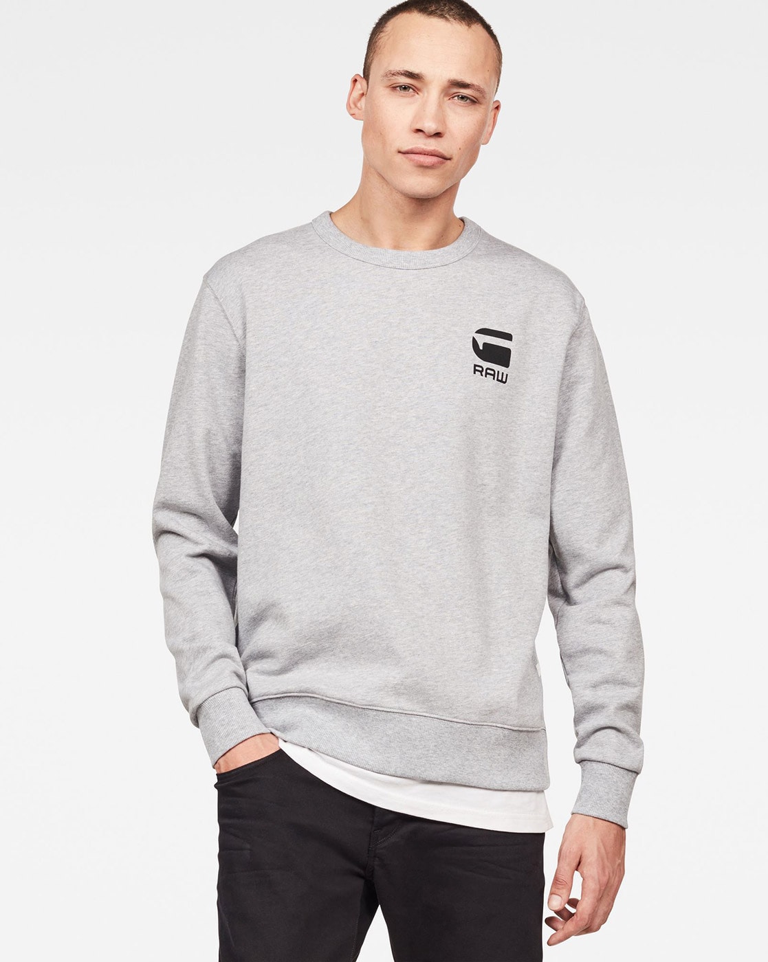 Buy Grey Sweatshirt Hoodies For Men By G Star Raw Online Ajio Com