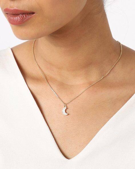 Moon Necklace Gold Necklace Accessorize Buy Gold-Toned Necklaces
